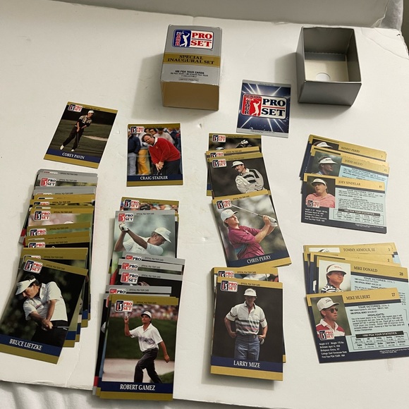 1990 PGA Tour Pro Set, Box, Special Inaugural Set, (100) Cards. - Picture 10 of 13